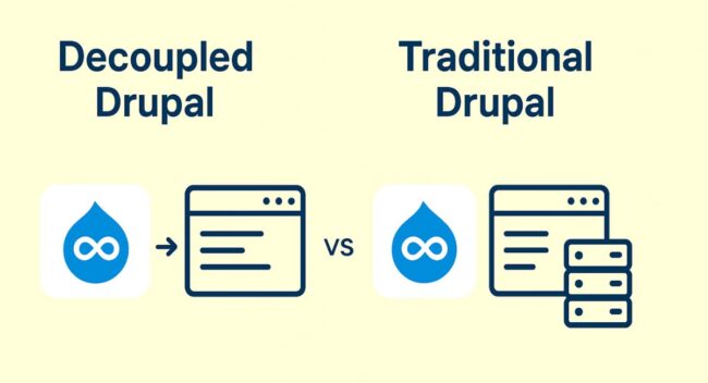Decoupled Drupal vs Traditional Drupal